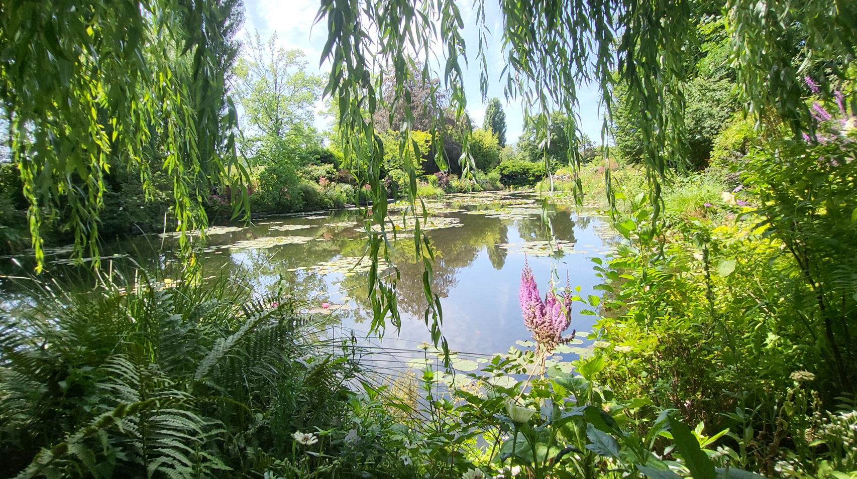 Giverny day trip from Paris — Monet's water lily gardens and Japanese bridge