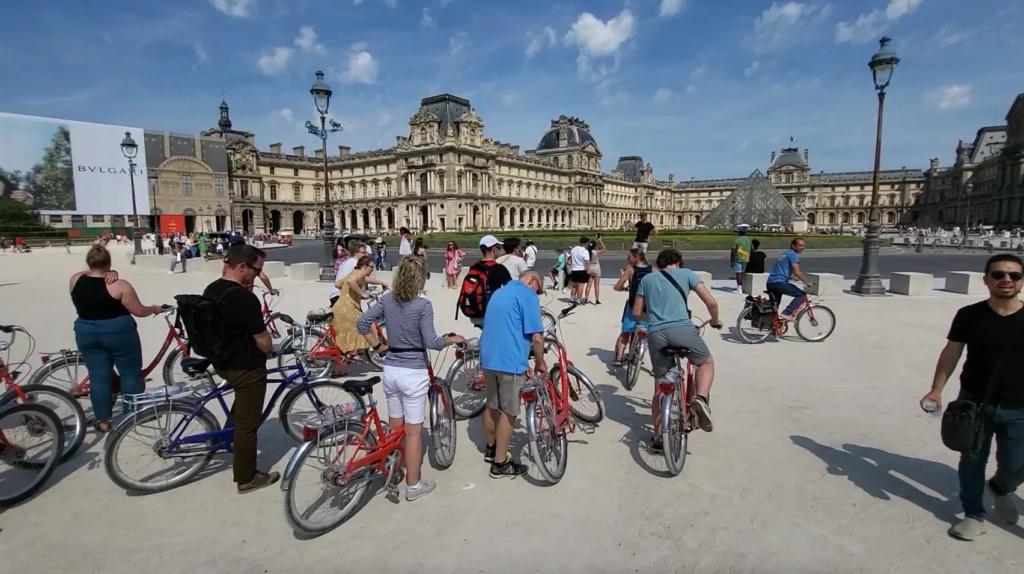 cycling tour paris