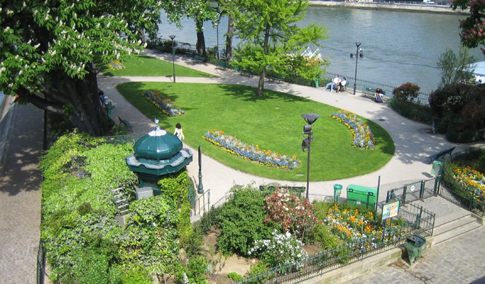 Square du Vert Galant Paris