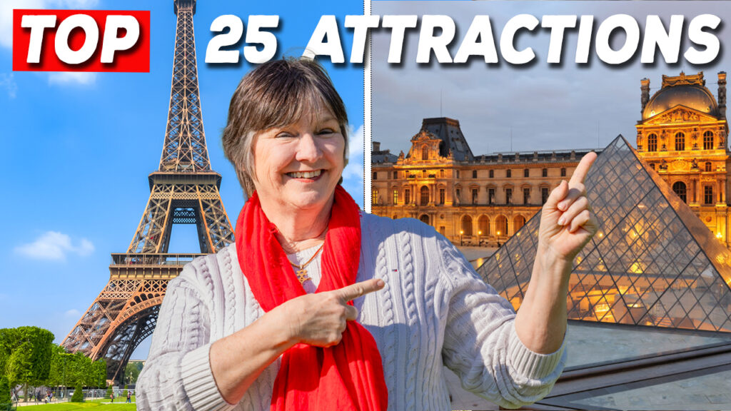 top 15 attractions Paris