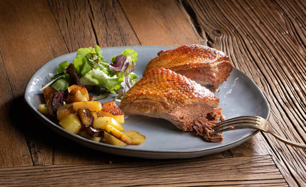 French dishes served in Paris restaurants