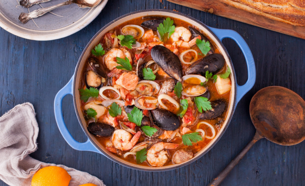 French dishes served in Paris restaurants