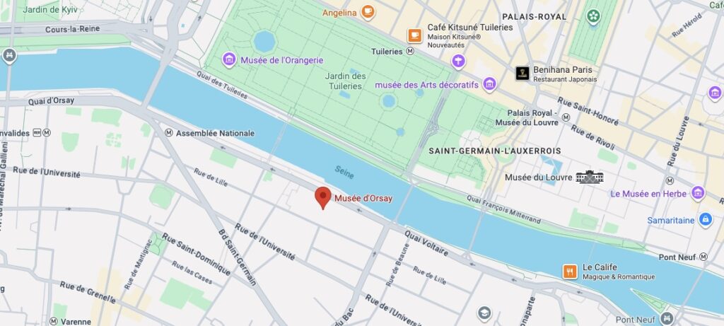 how to get to orsay