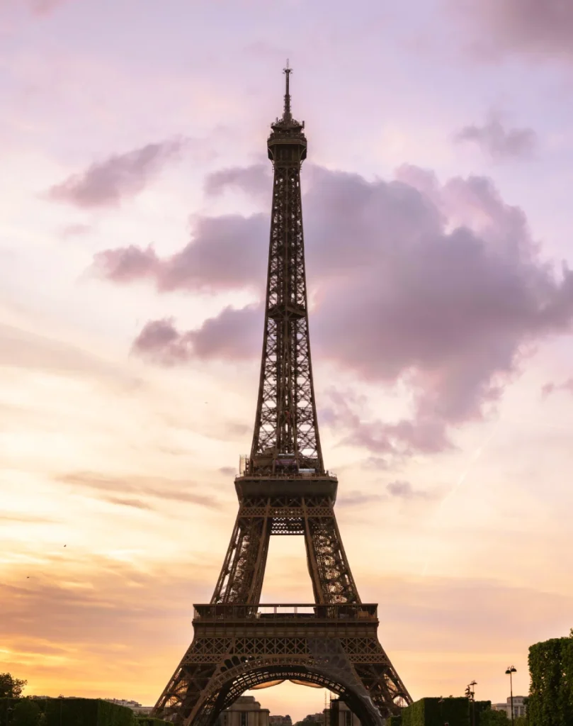 Eiffel Tower Sunset