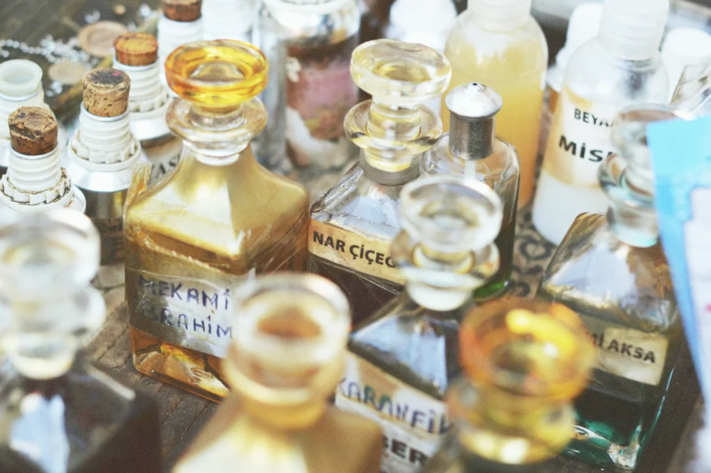 Perfume bottles