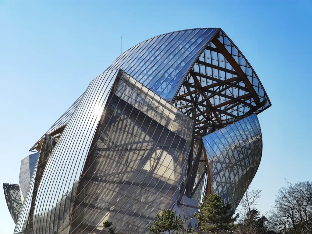 Fondation Louis Vuitton Building by Architect Frank Gehry