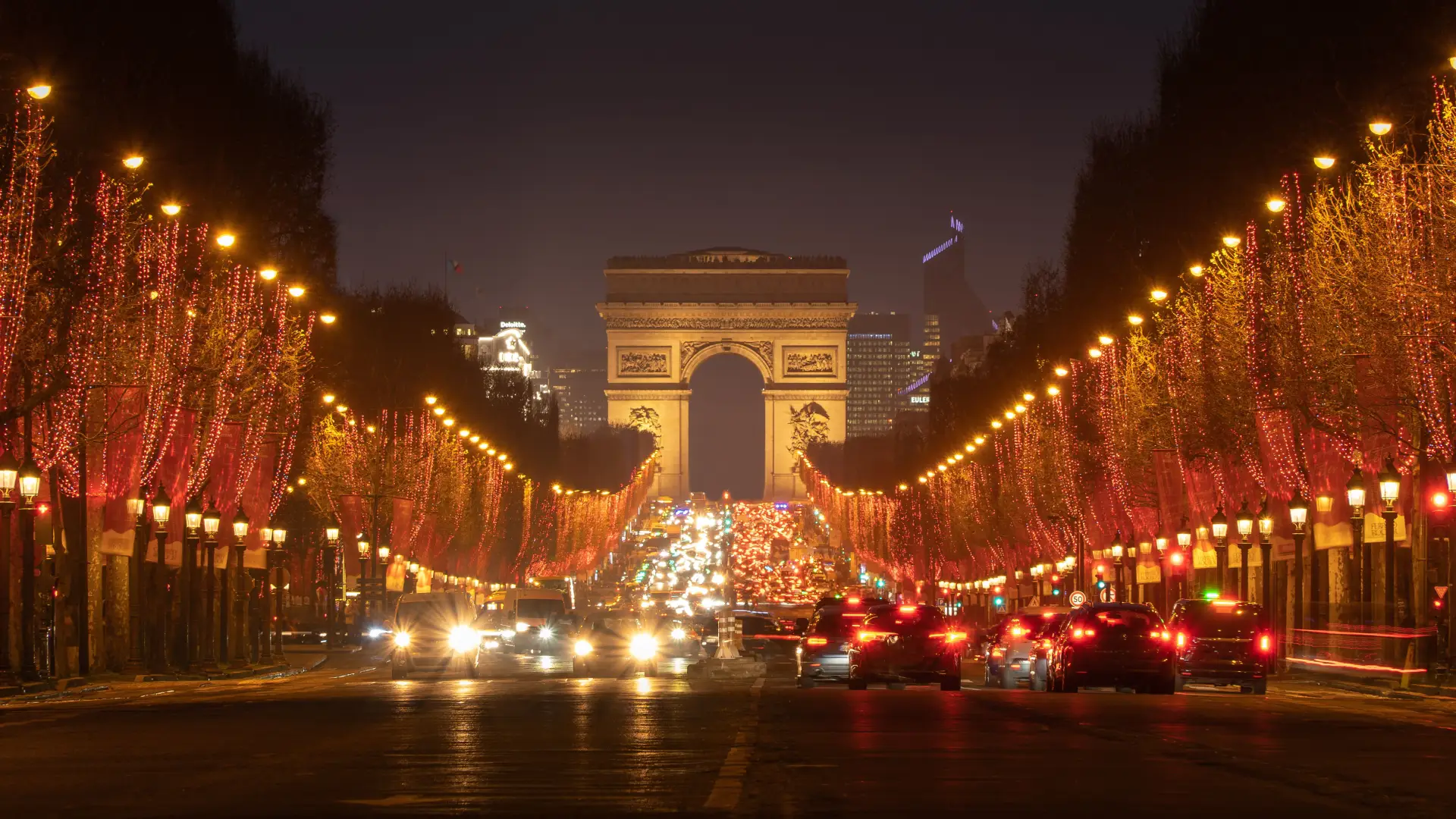 Paris in December: What to Do, Weather & Events 2 Arc De Triomphe with Christmas Lights