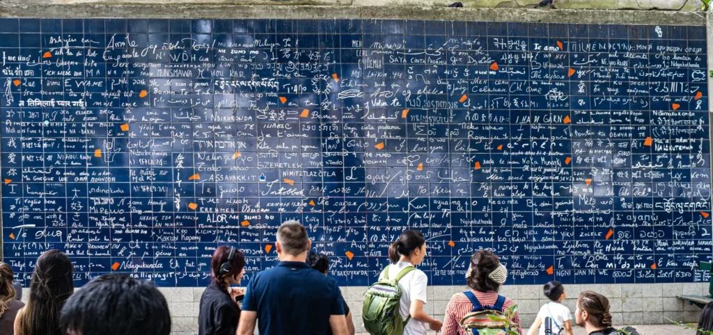 Montmartre I love you wall